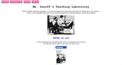 Desktop Screenshot of mr.danoff.org