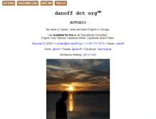 Tablet Screenshot of danoff.org